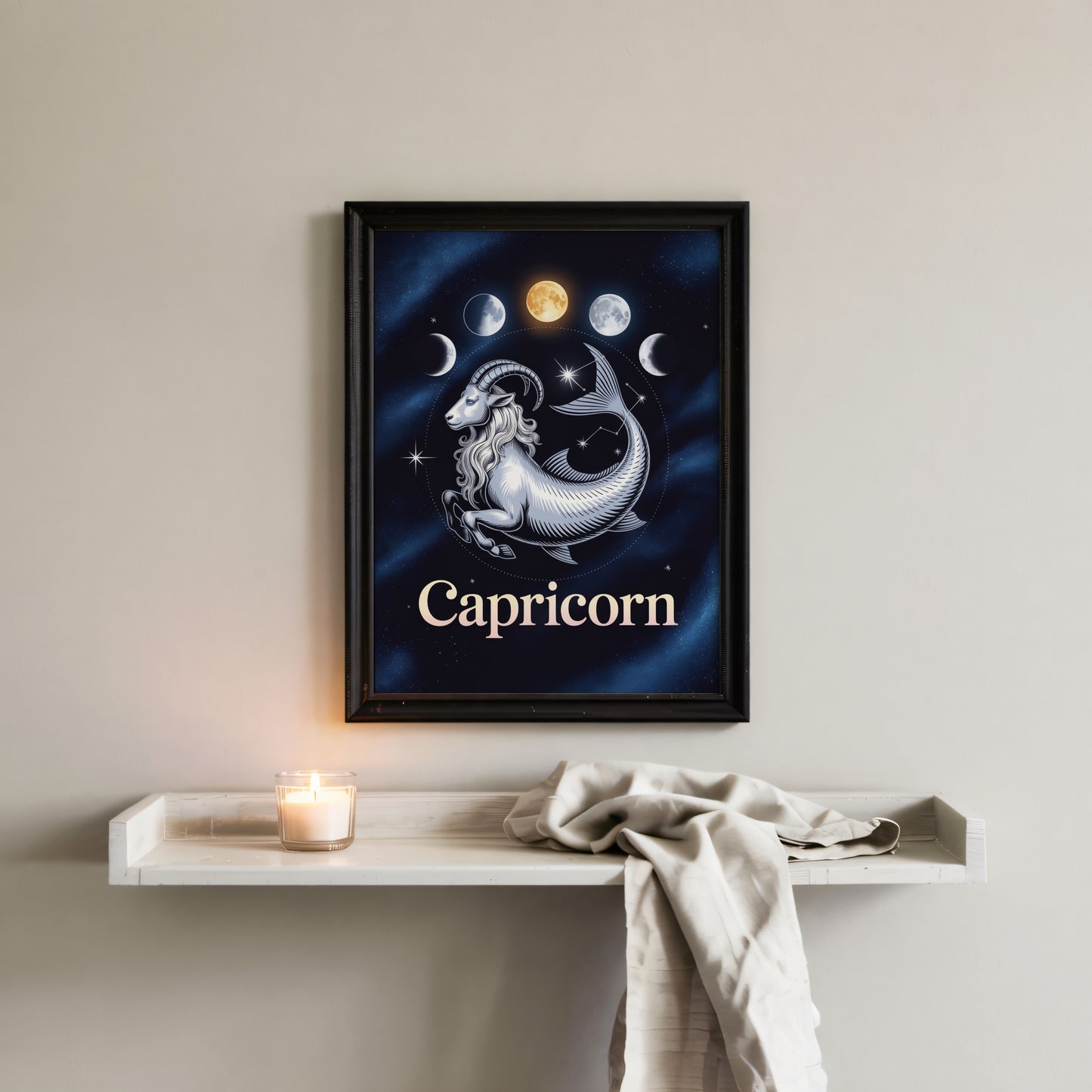 Capricorn Detailed Wall Art