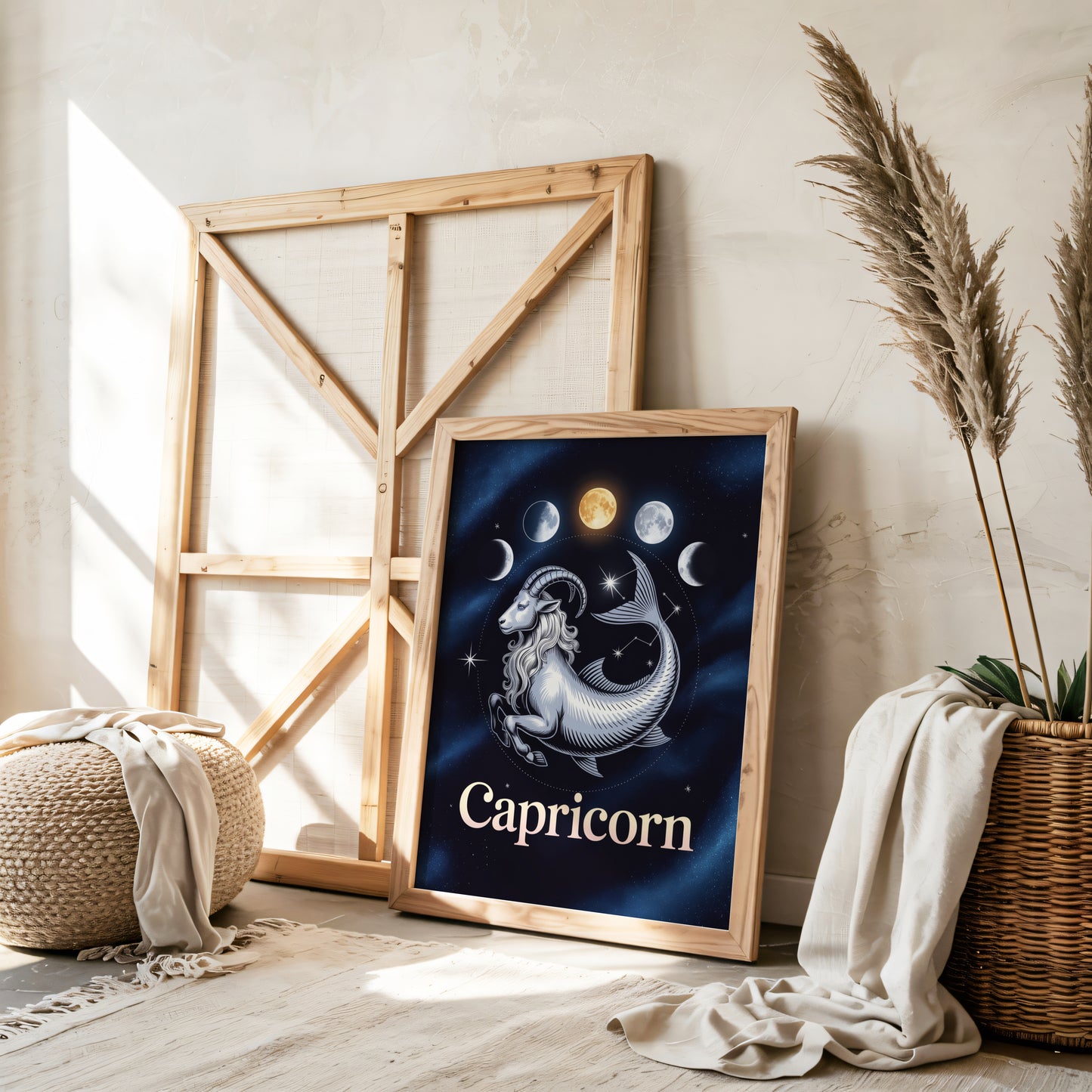 Capricorn Detailed Wall Art