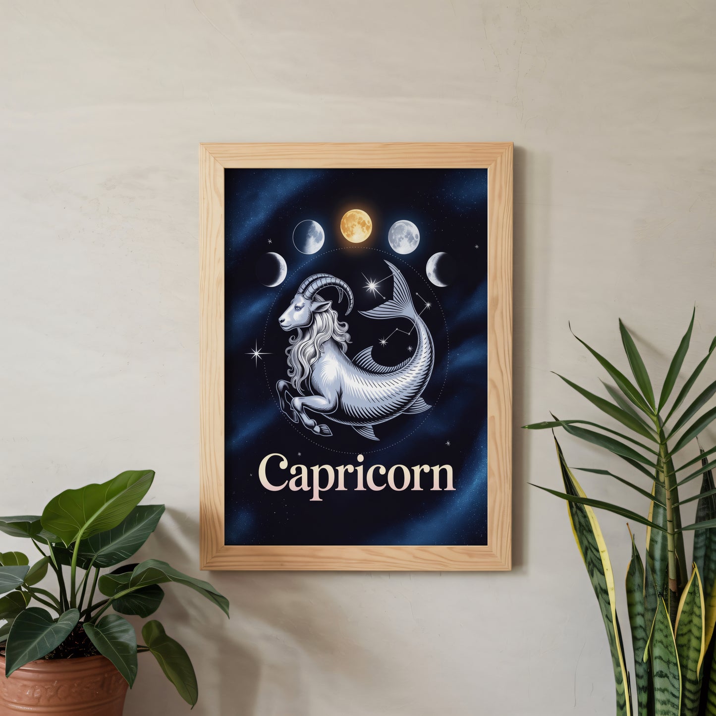 Capricorn Detailed Wall Art