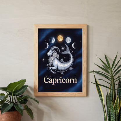 Capricorn Detailed Wall Art