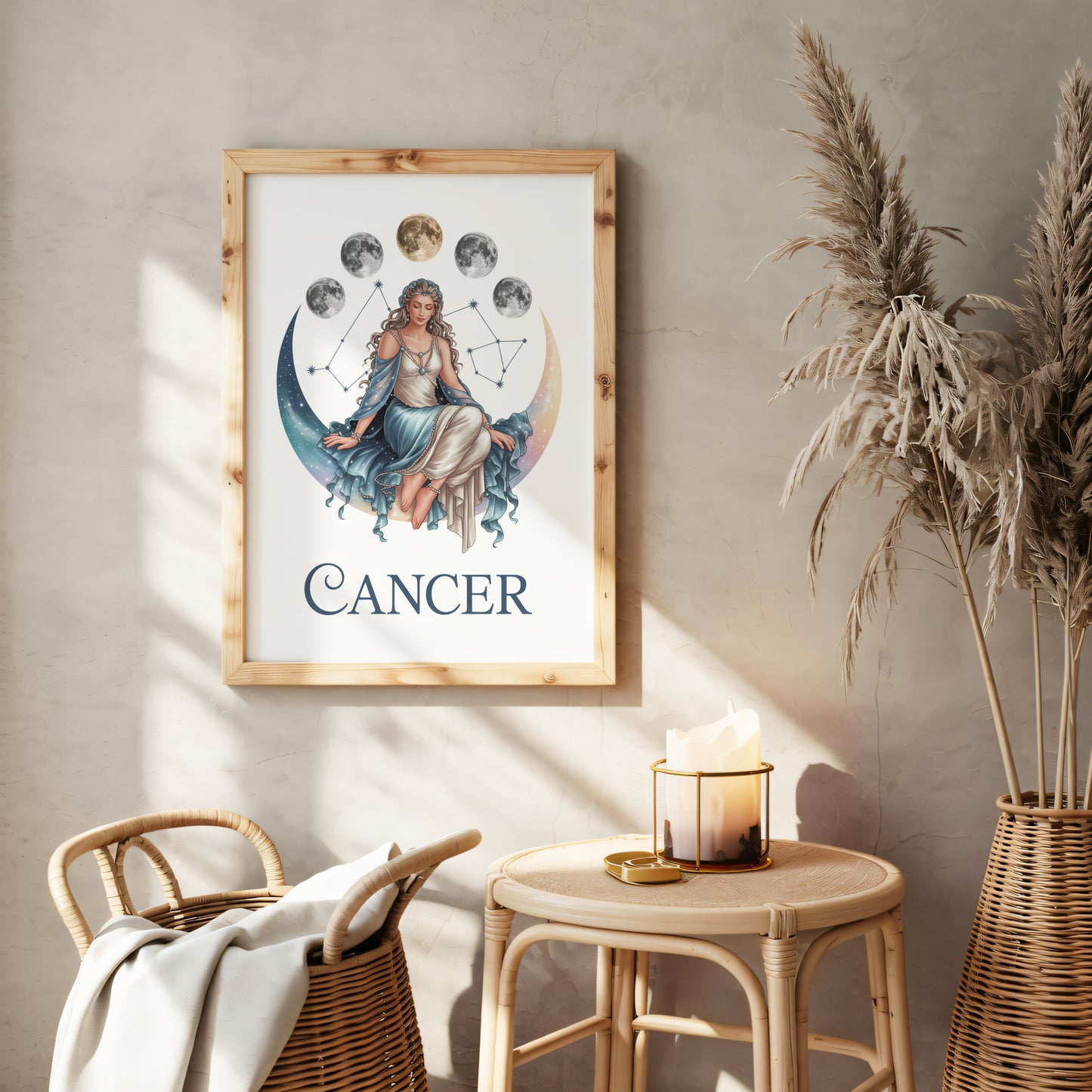 Cancer Mystical Wall Art