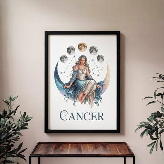 Cancer Mystical Wall Art