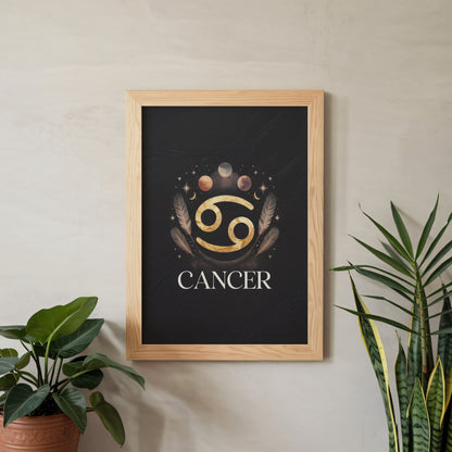 Cancer High Contrast Wall Art