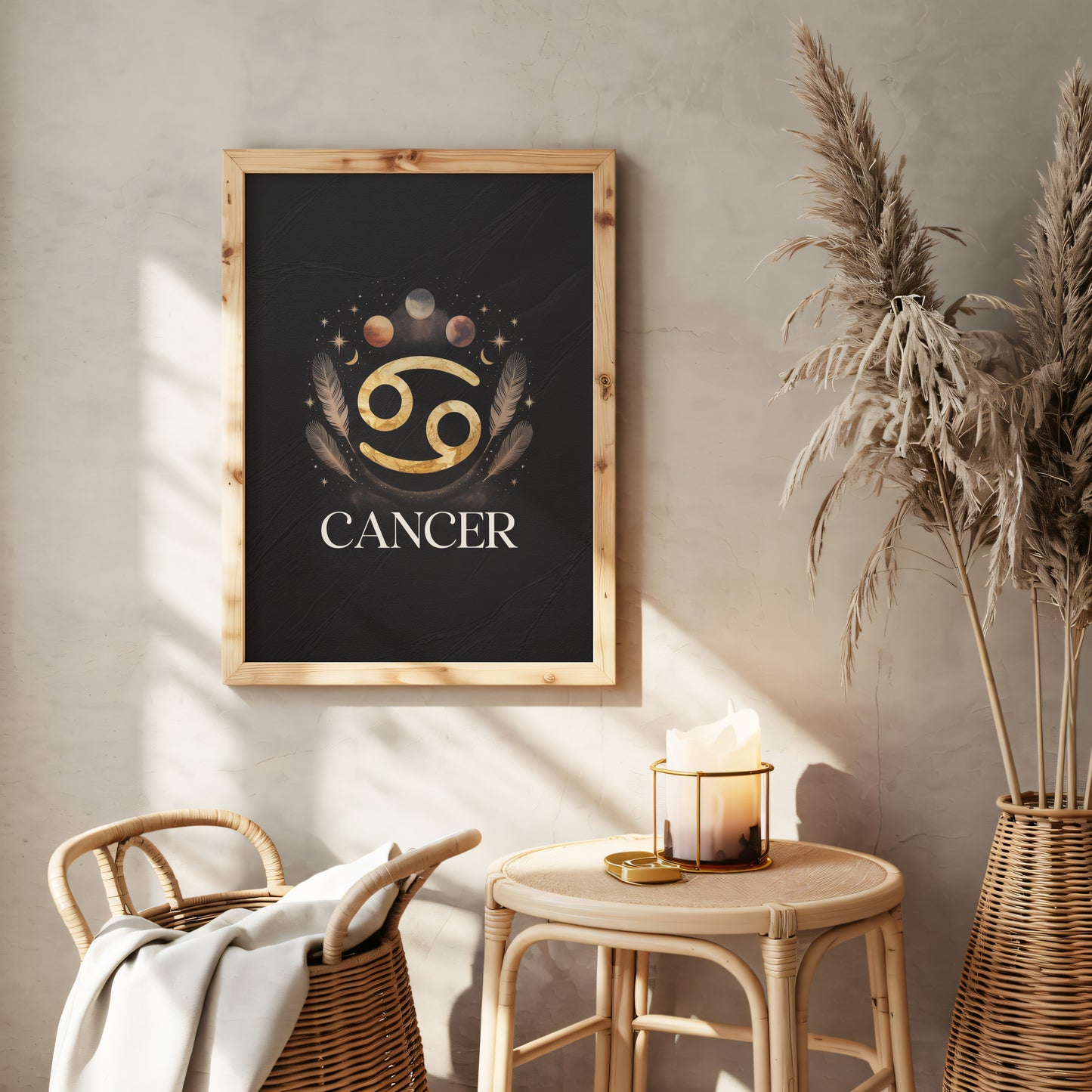 Cancer High Contrast Wall Art
