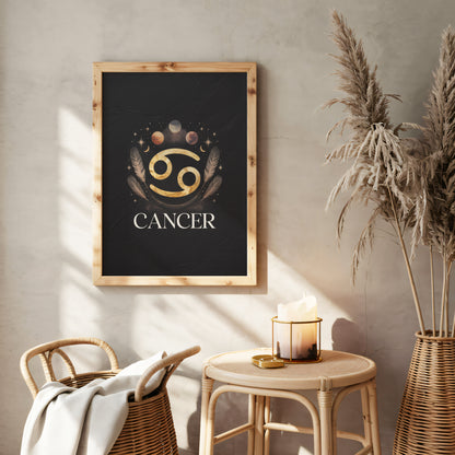Cancer High Contrast Wall Art
