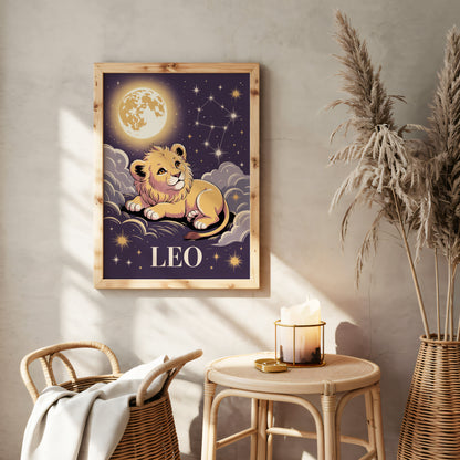 Leo Dreamy Kids Wall Art