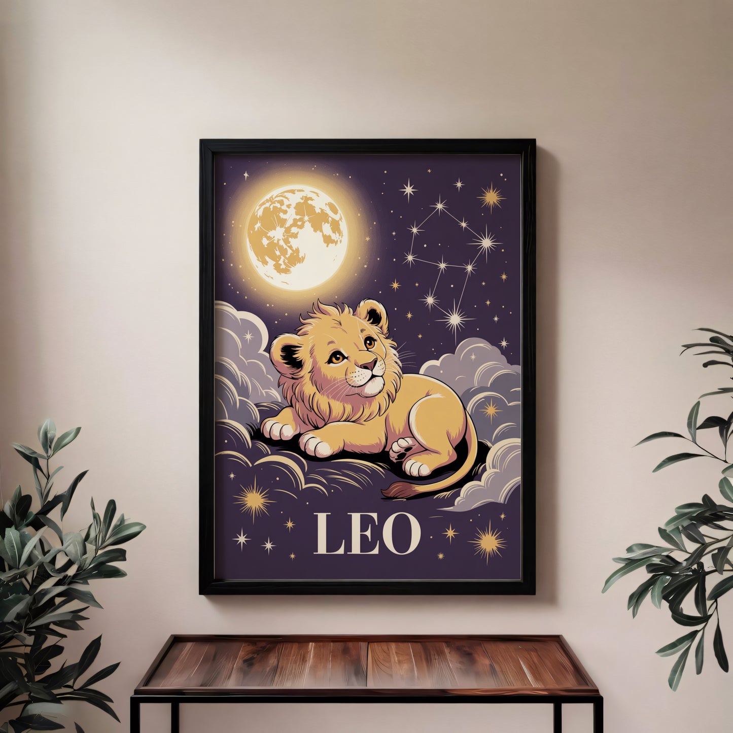 Leo Dreamy Kids Wall Art