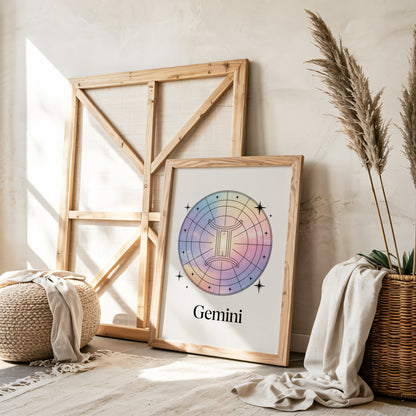 Gemini Elegant Wall Art