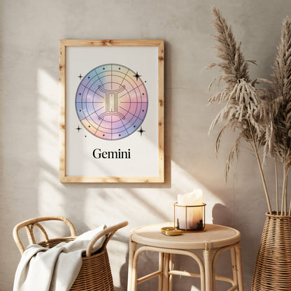 Gemini Elegant Wall Art
