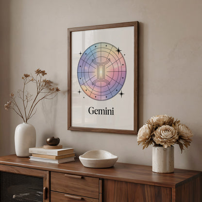 Gemini Elegant Wall Art