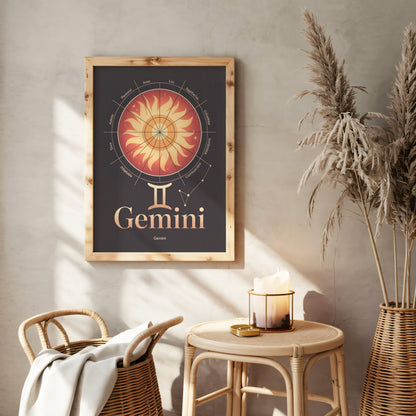 Gemini Colour Wall Art
