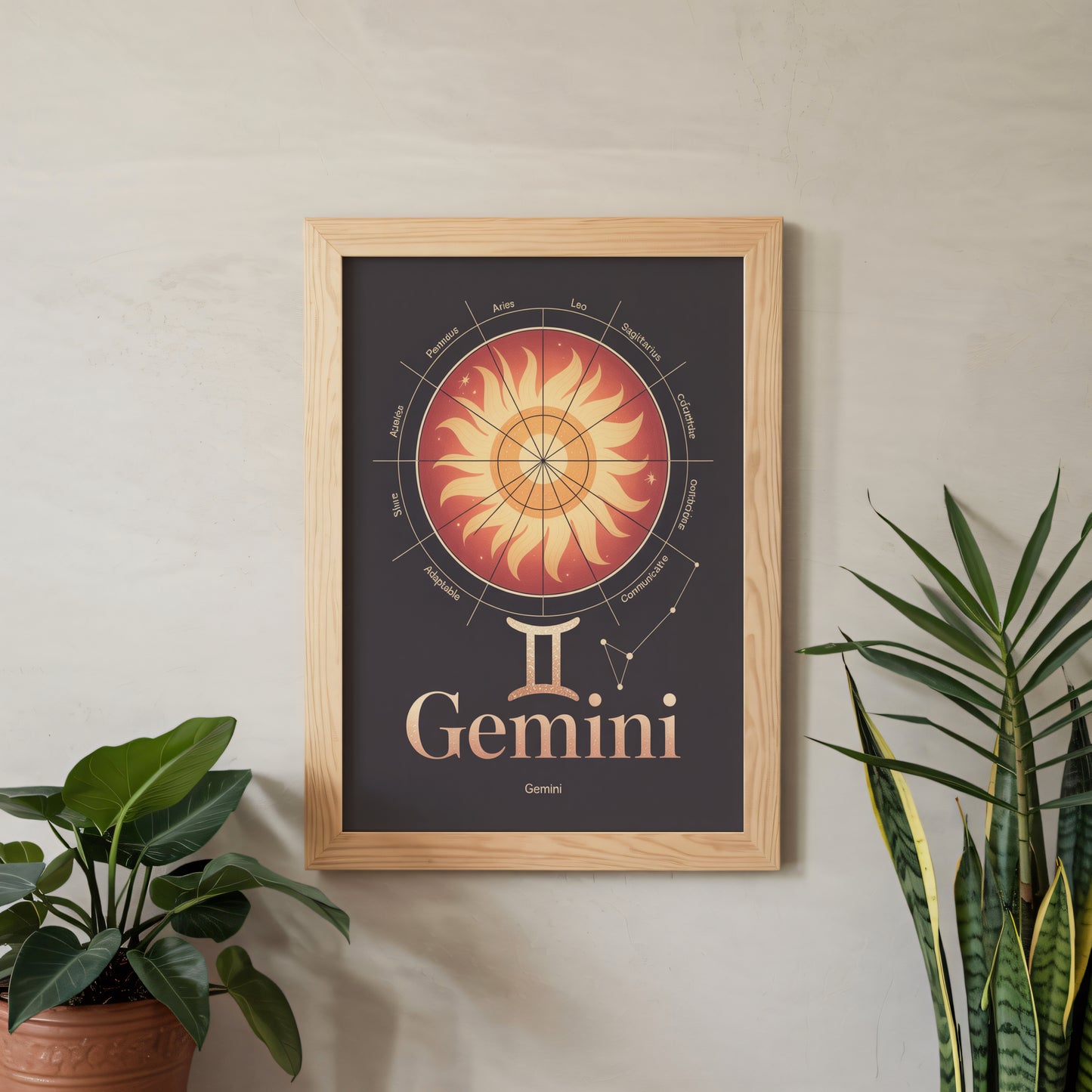 Gemini Colour Wall Art