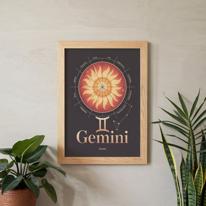 Gemini Colour Wall Art