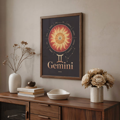 Gemini Colour Wall Art