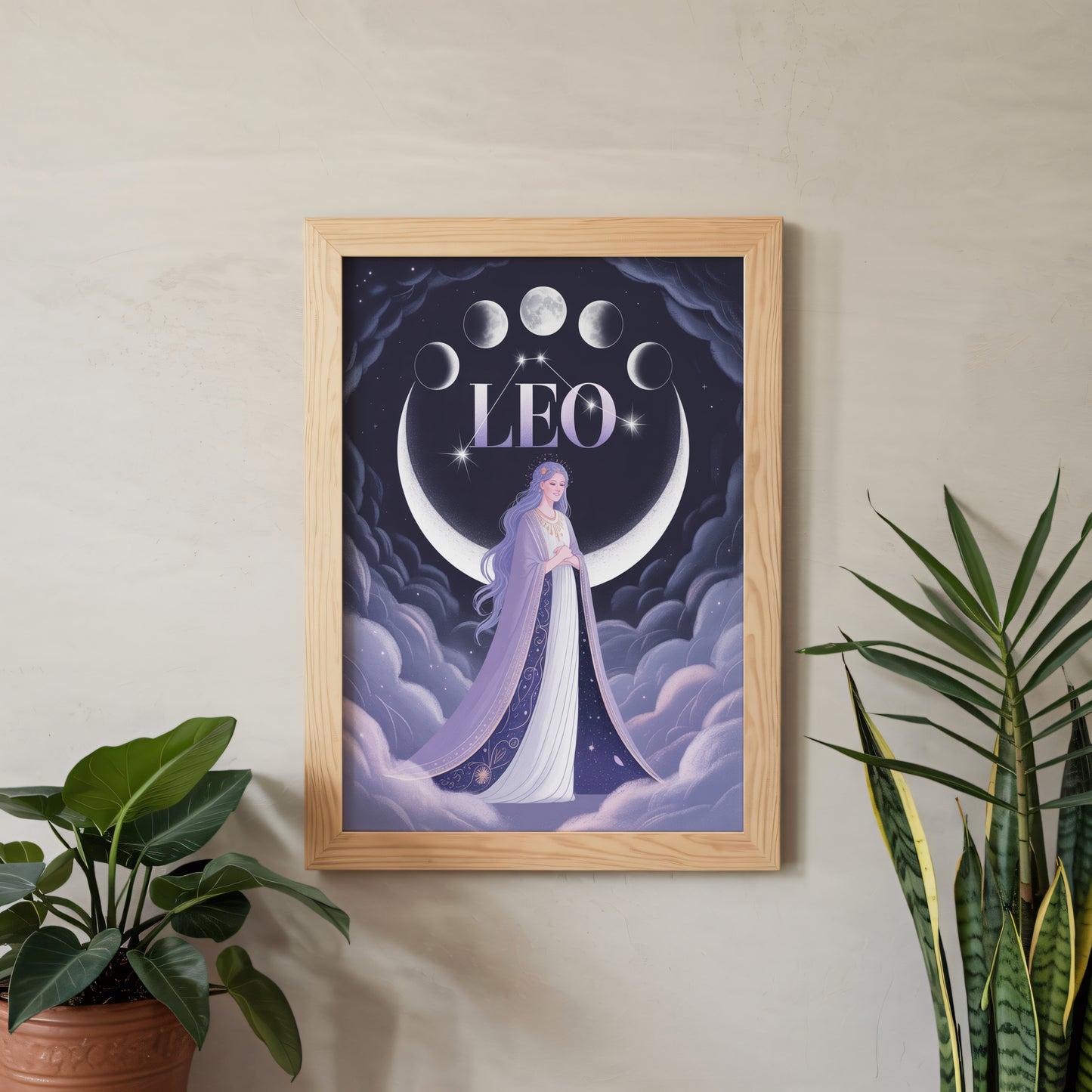 Leo Digital Wall Art