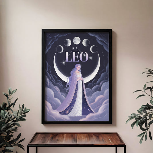Leo Digital Wall Art