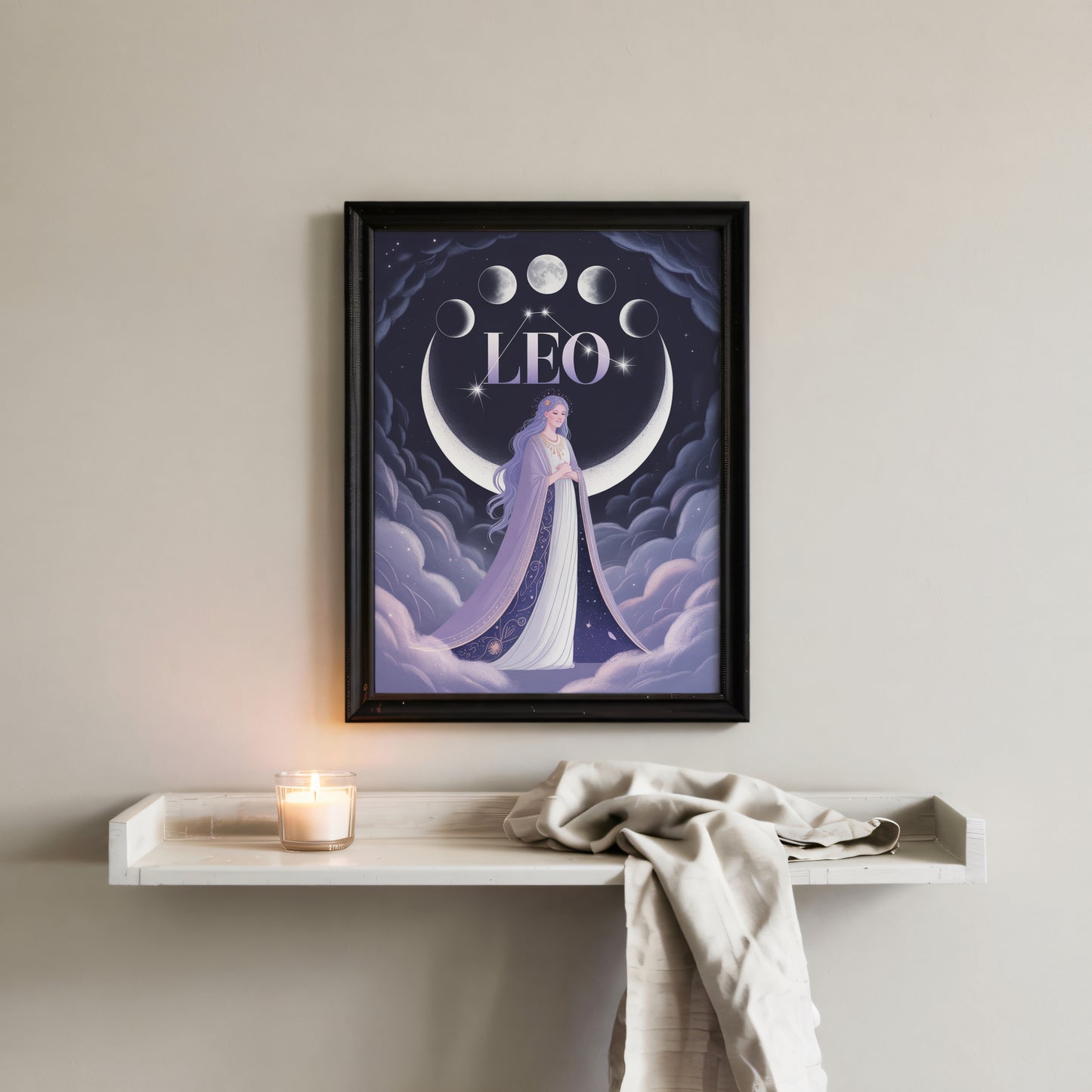 Leo Digital Wall Art