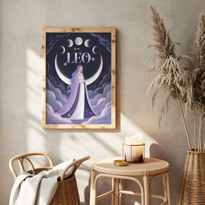 Leo Digital Wall Art