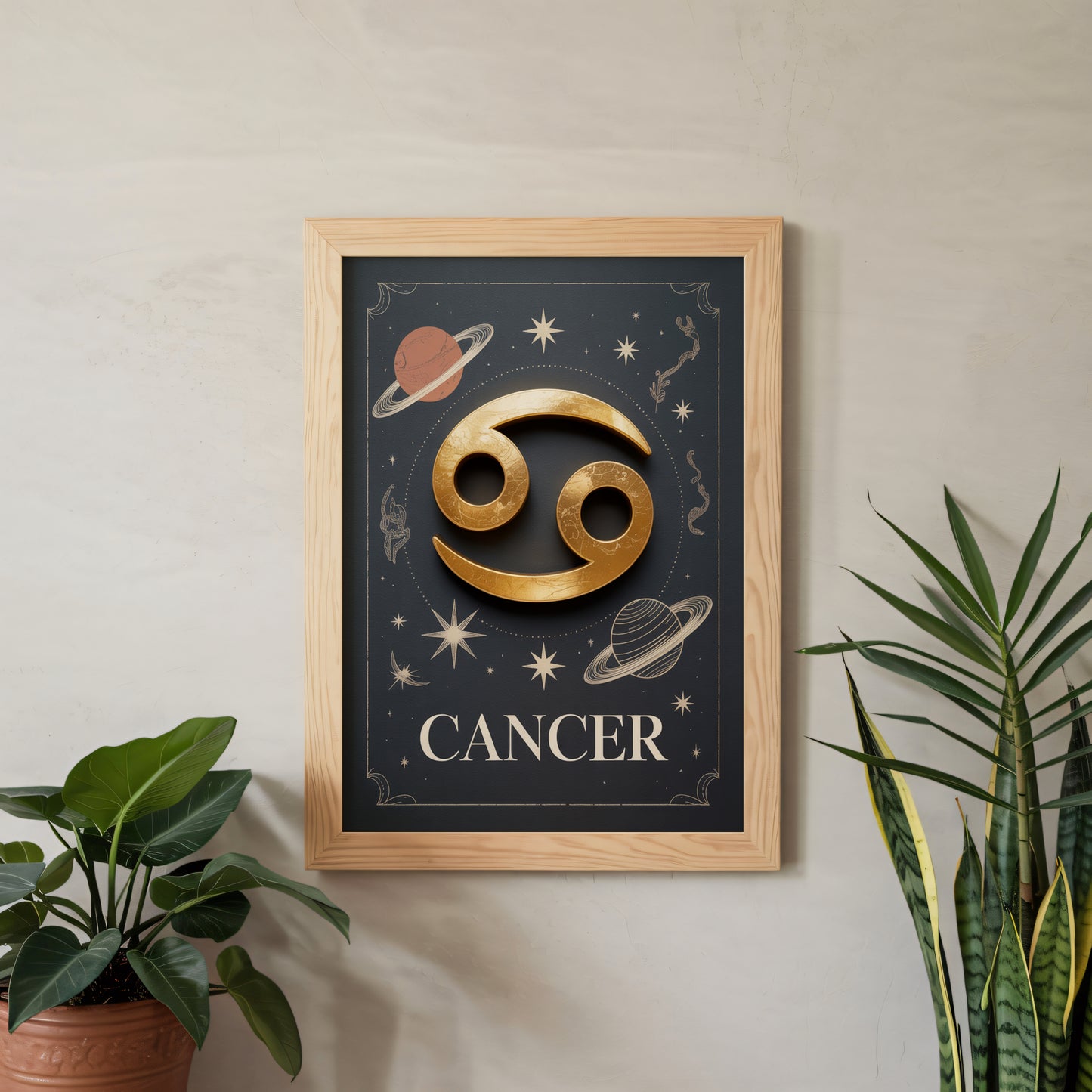 Cancer Bold Wall Art