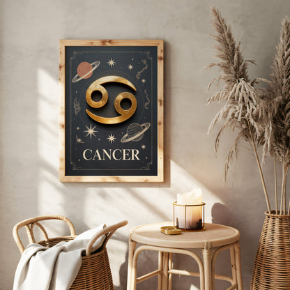 Cancer Bold Wall Art