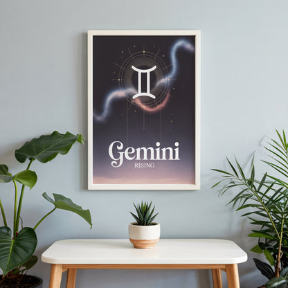 Gemini Birth Wall Art