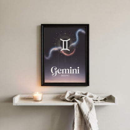Gemini Birth Wall Art