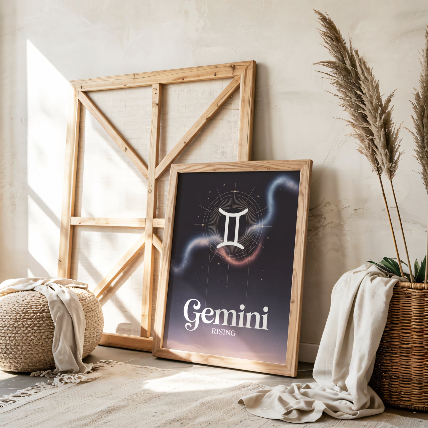 Gemini Birth Wall Art