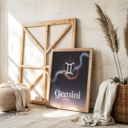 Gemini Birth Wall Art
