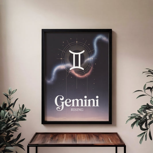 Gemini Birth Wall Art