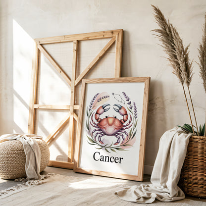 Cancer Earth Wall Art