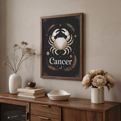 Cancer Subtle Wall Art