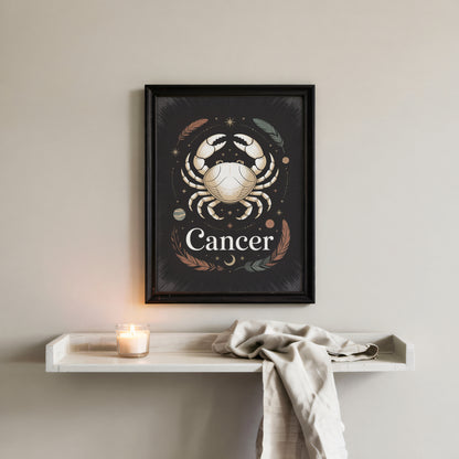 Cancer Subtle Wall Art