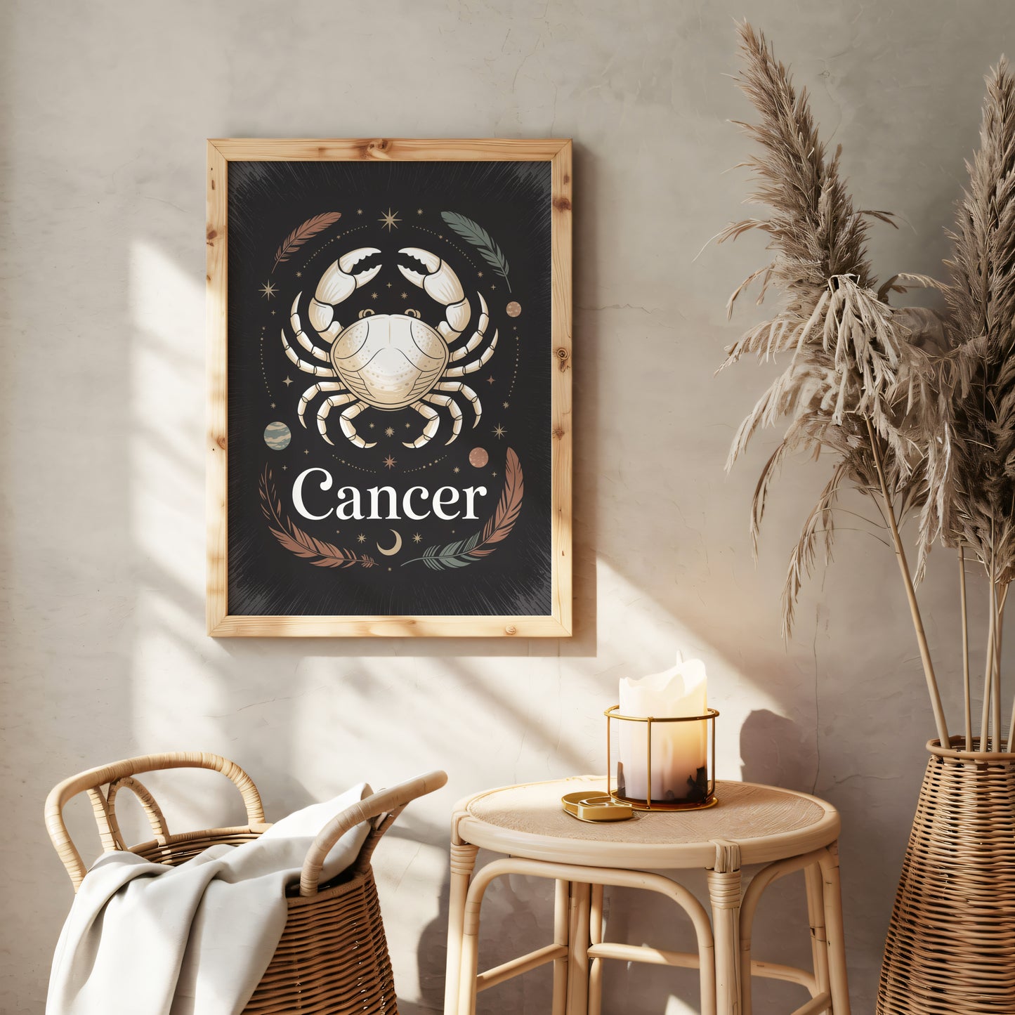 Cancer Subtle Wall Art