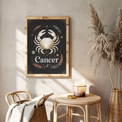 Cancer Subtle Wall Art