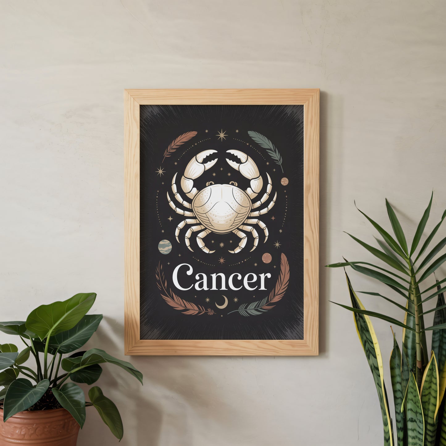 Cancer Subtle Wall Art