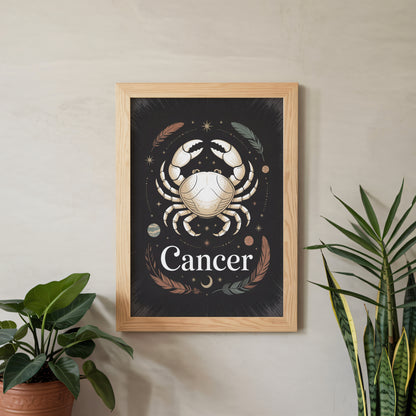 Cancer Subtle Wall Art