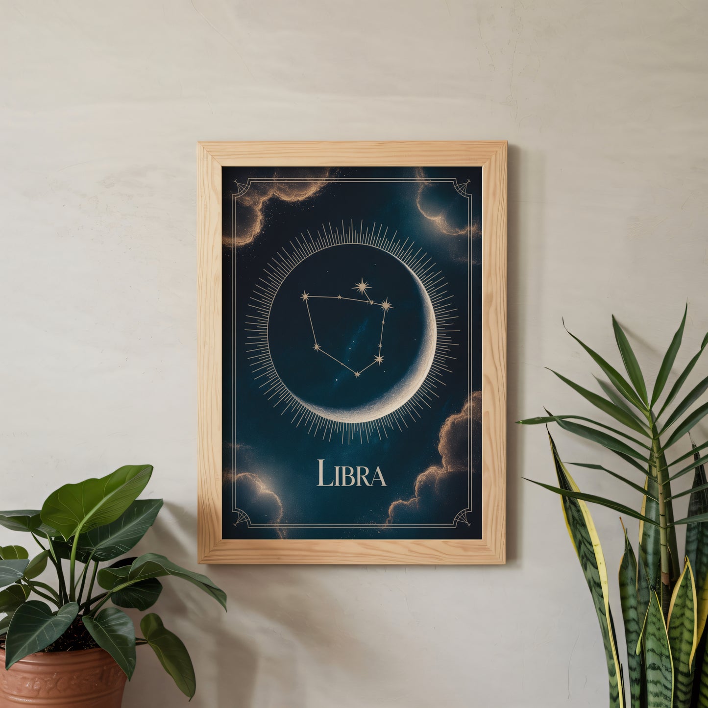 Libra Celestial Wall Art