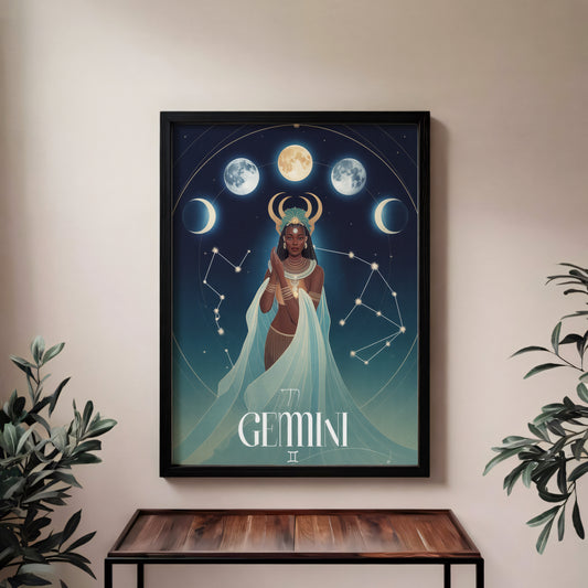 Gemini Mystical Wall Art