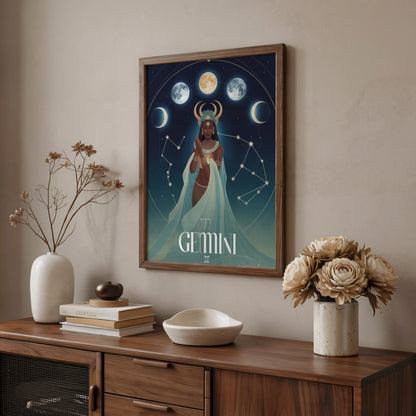 Gemini Mystical Wall Art