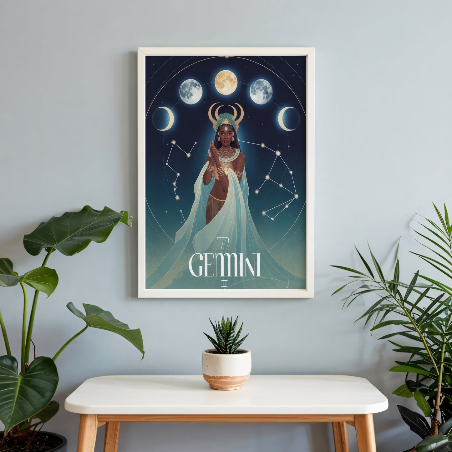 Gemini Mystical Wall Art