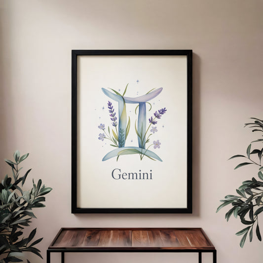 Gemini Intricate Wall Art