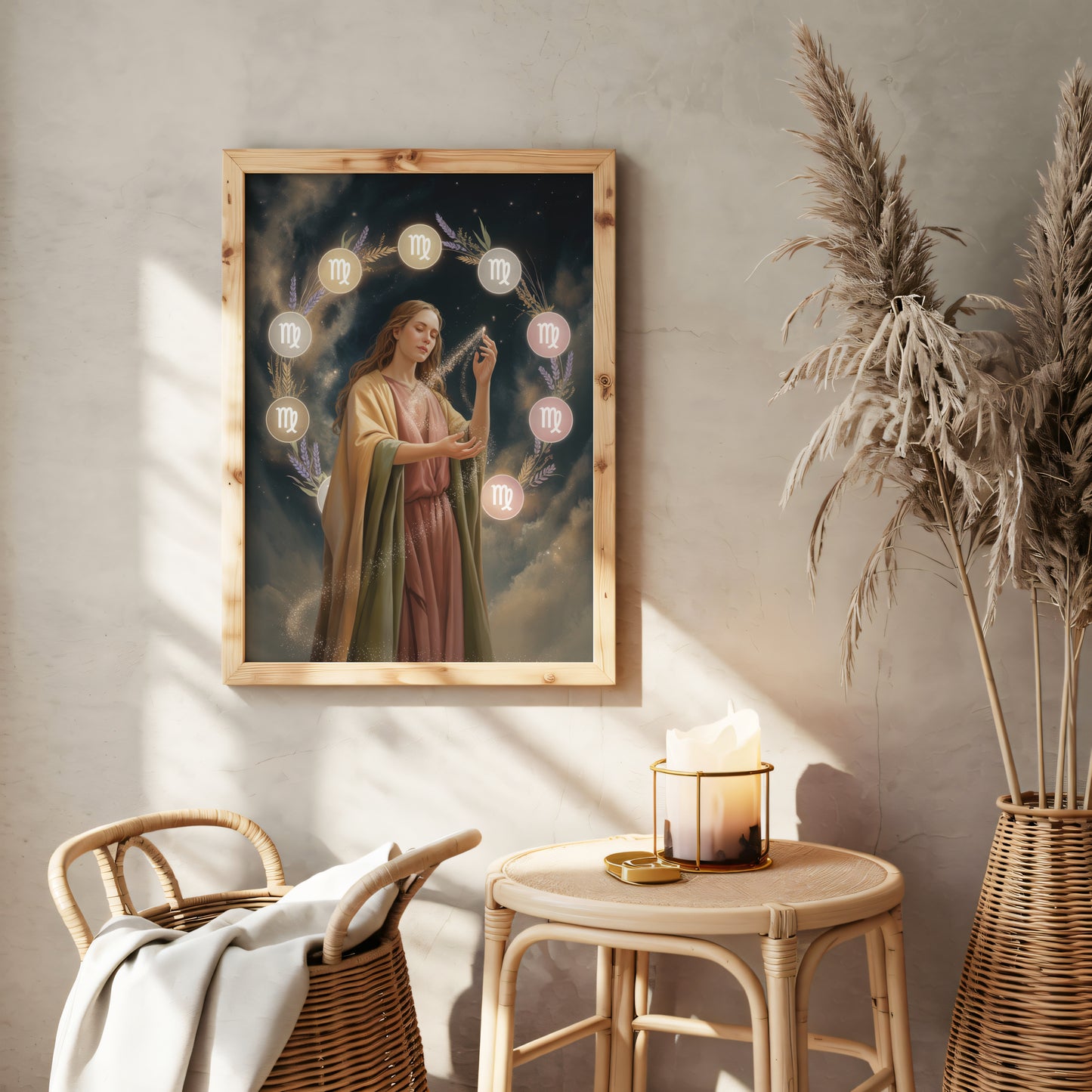 Virgo Ideal Wall Art