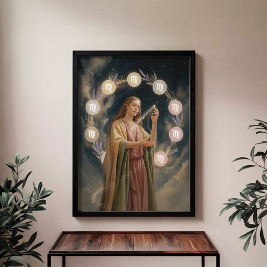 Virgo Ideal Wall Art