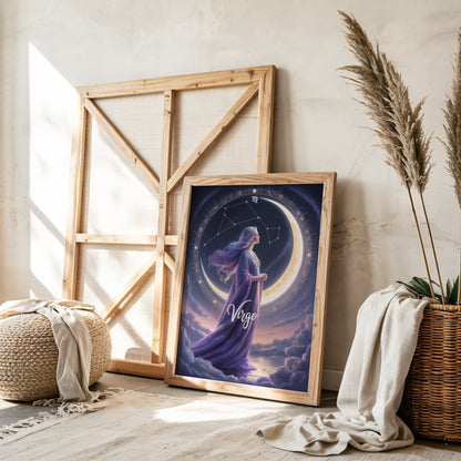 Virgo Digital Wall Art