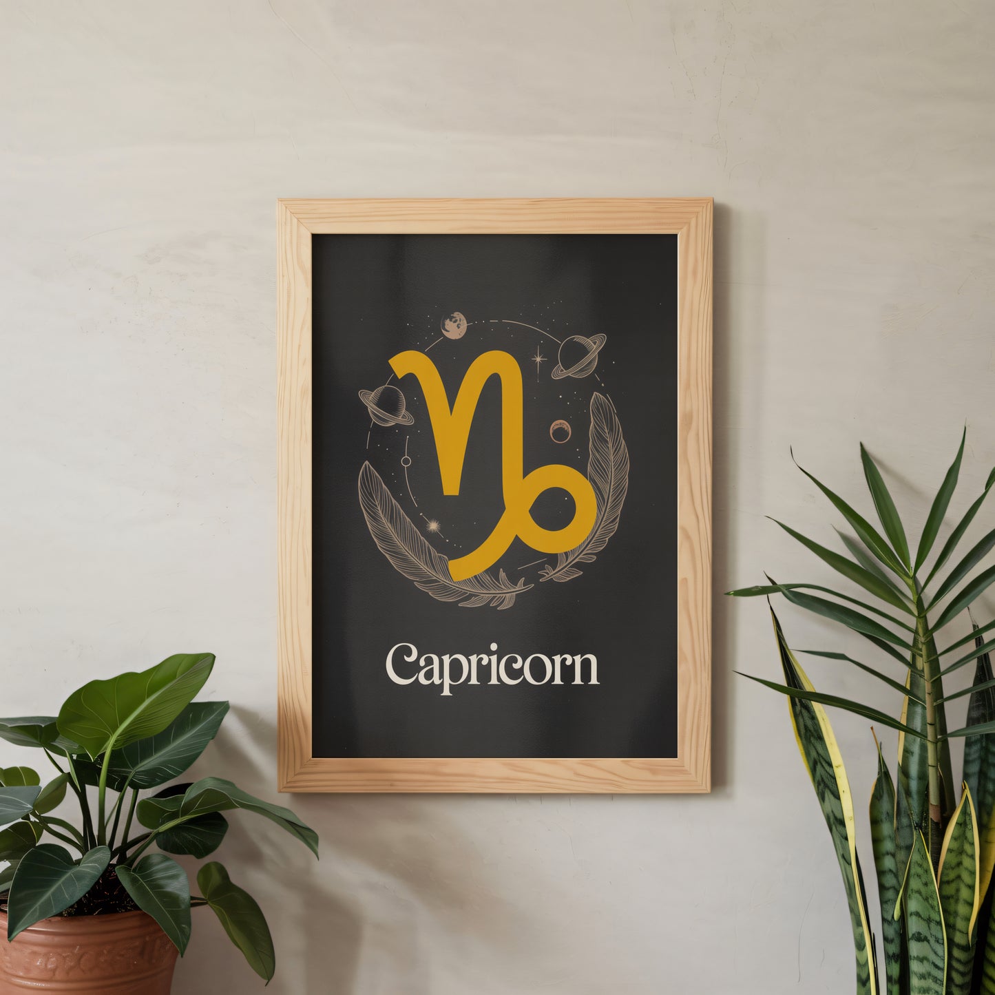 Capricorn Bold Wall Art
