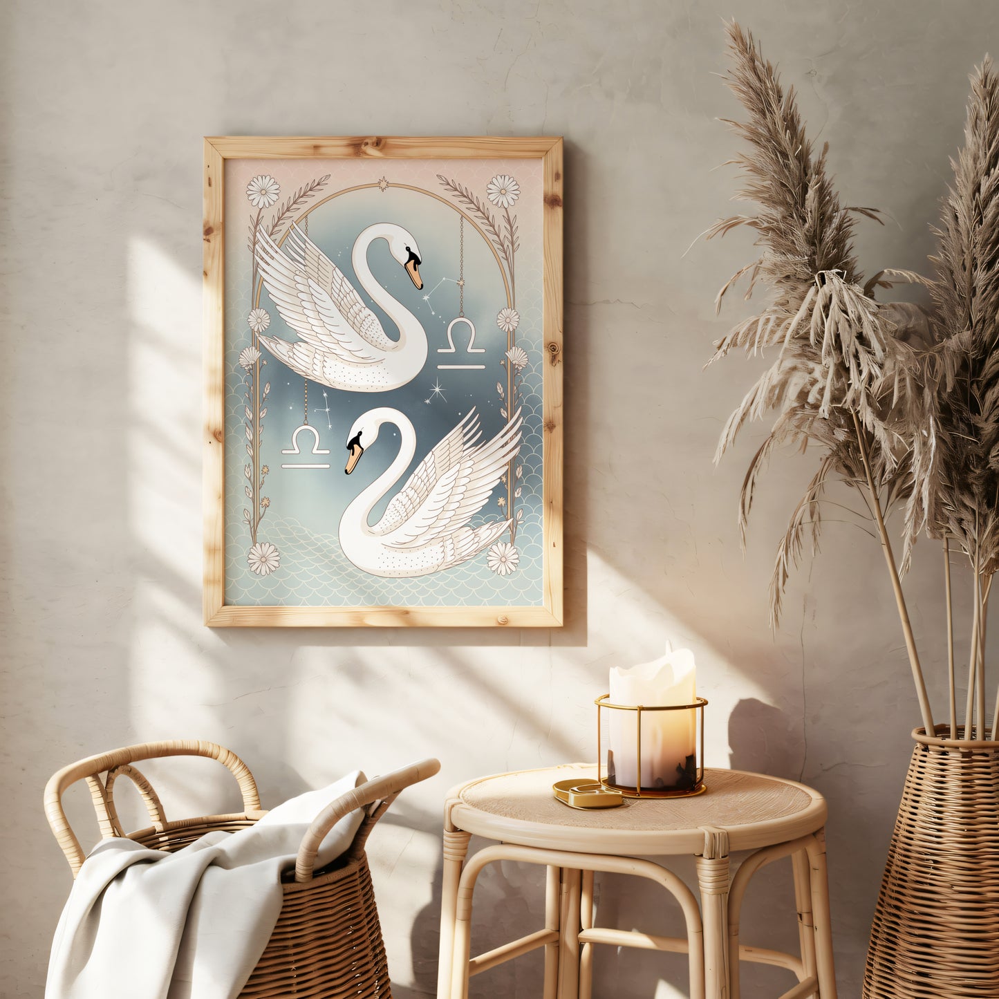 Libra Vibrant Wall Art