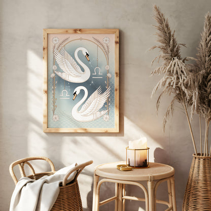 Libra Vibrant Wall Art
