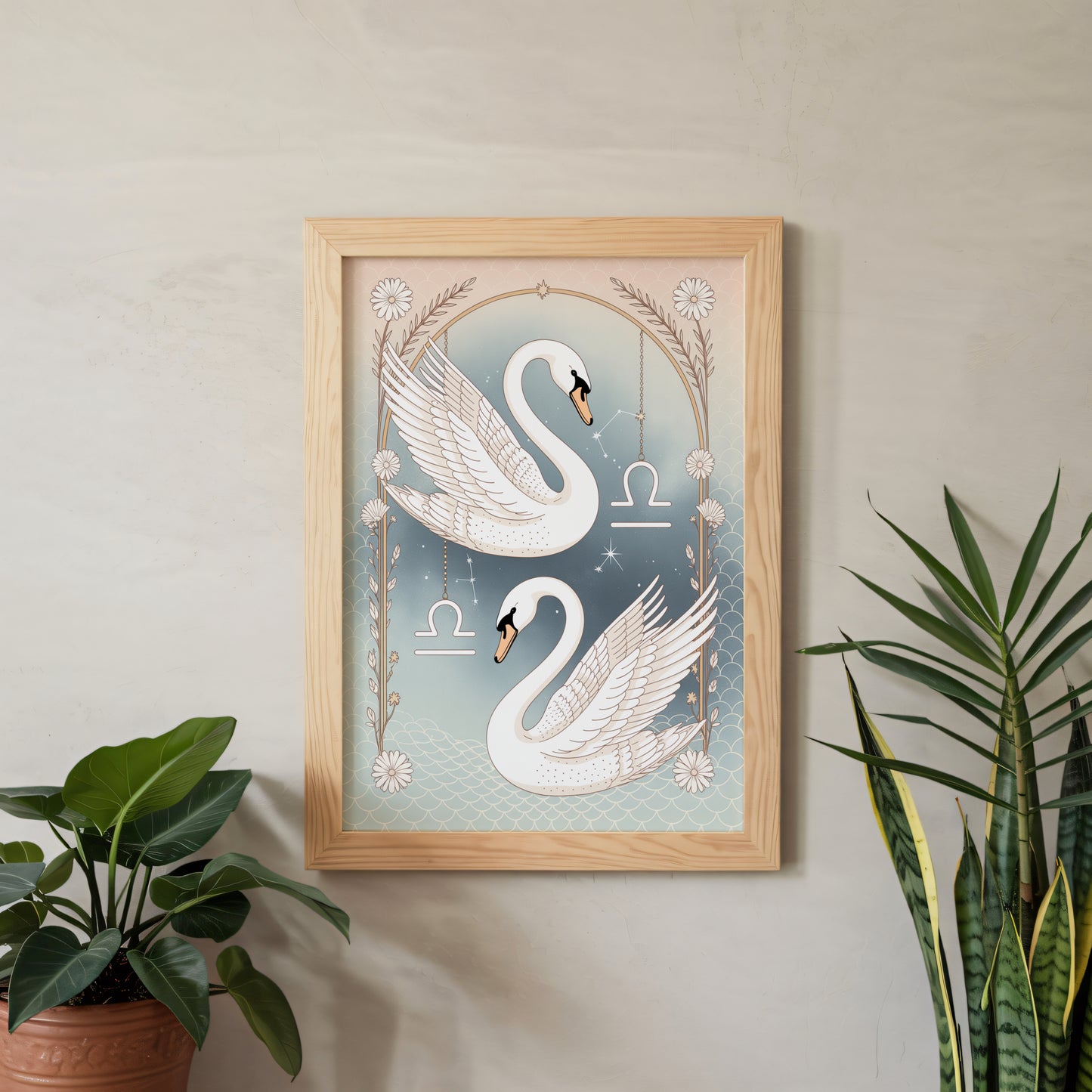 Libra Vibrant Wall Art