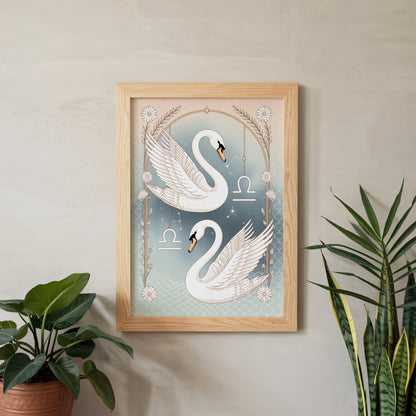 Libra Vibrant Wall Art