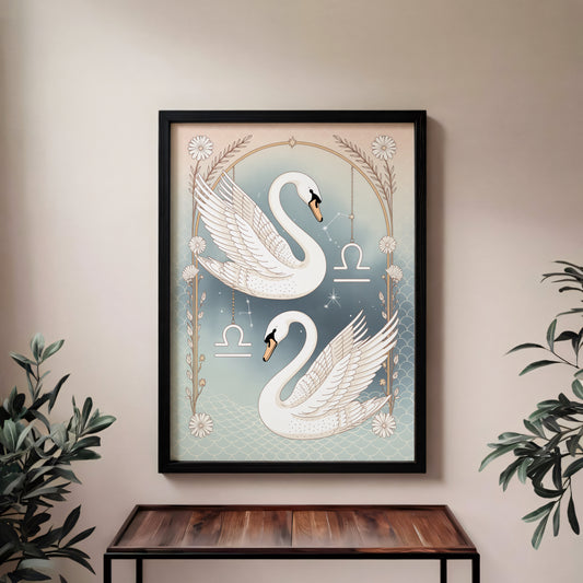 Libra Vibrant Wall Art